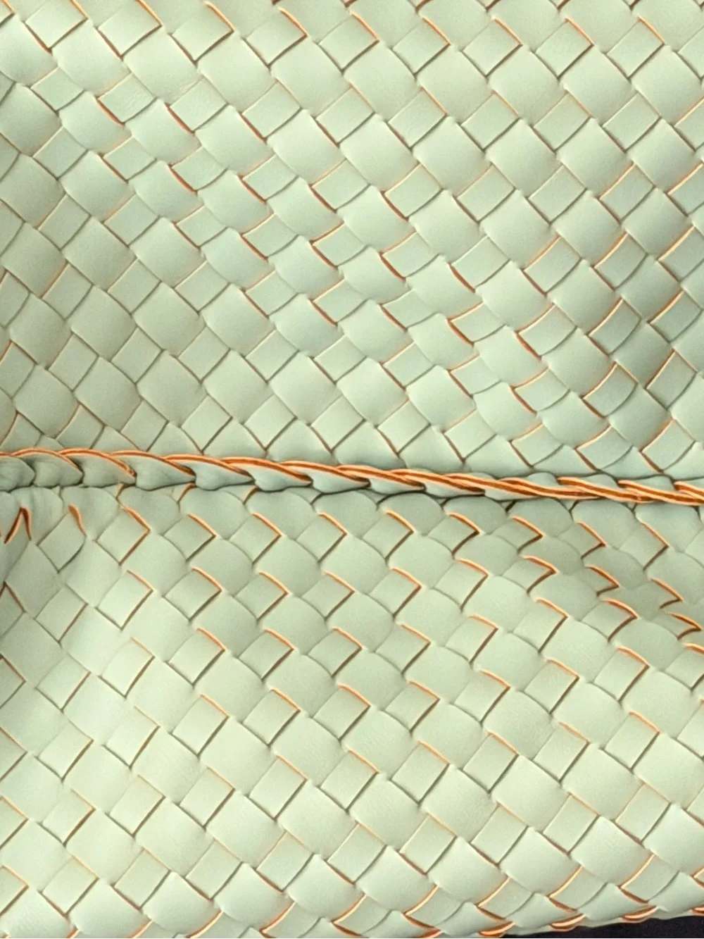 Woven Hobo Shoulder Bag - Mint